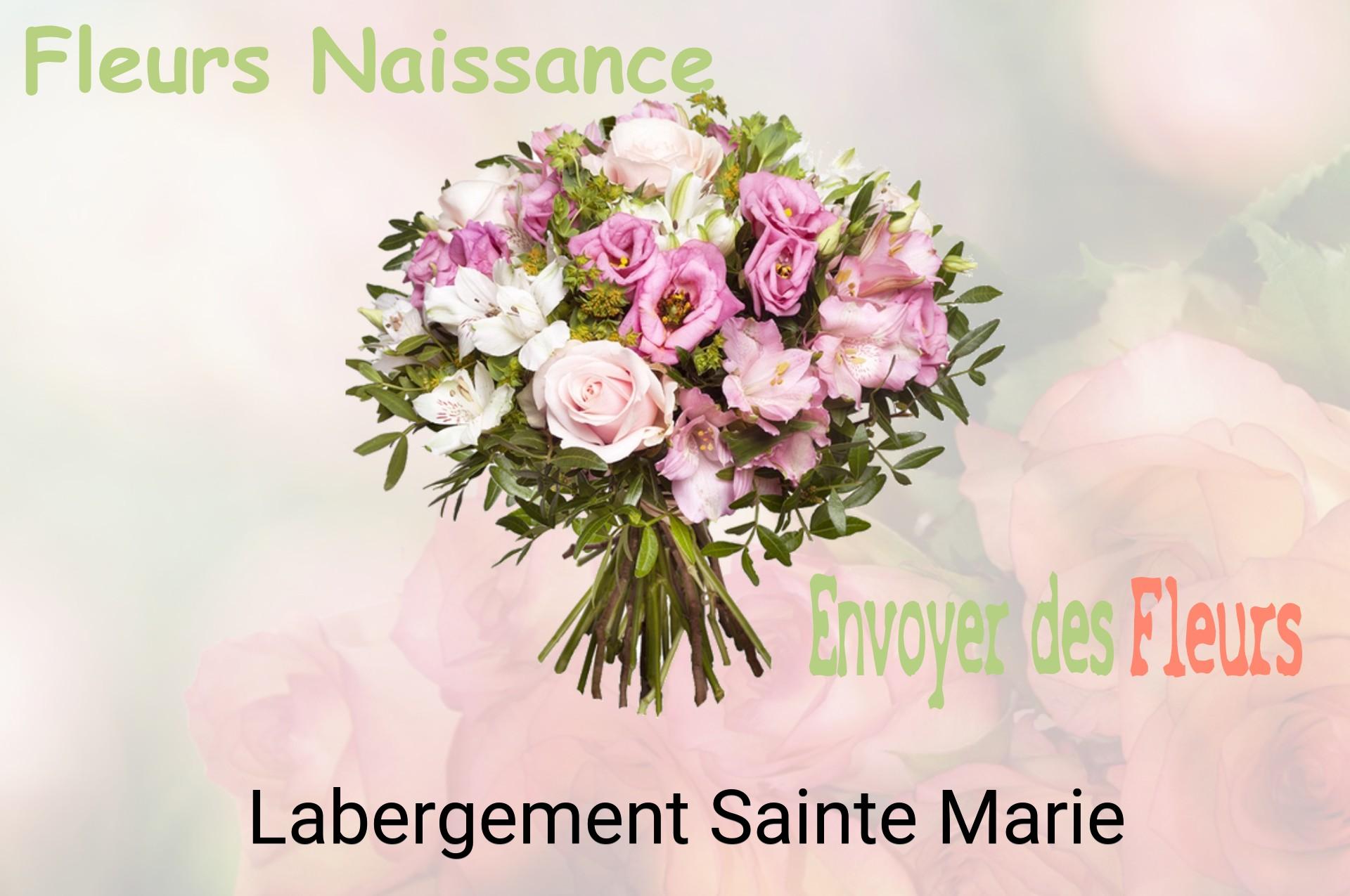 Bouquet de fleurs de naissance livré à Labergement-Sainte-Marie